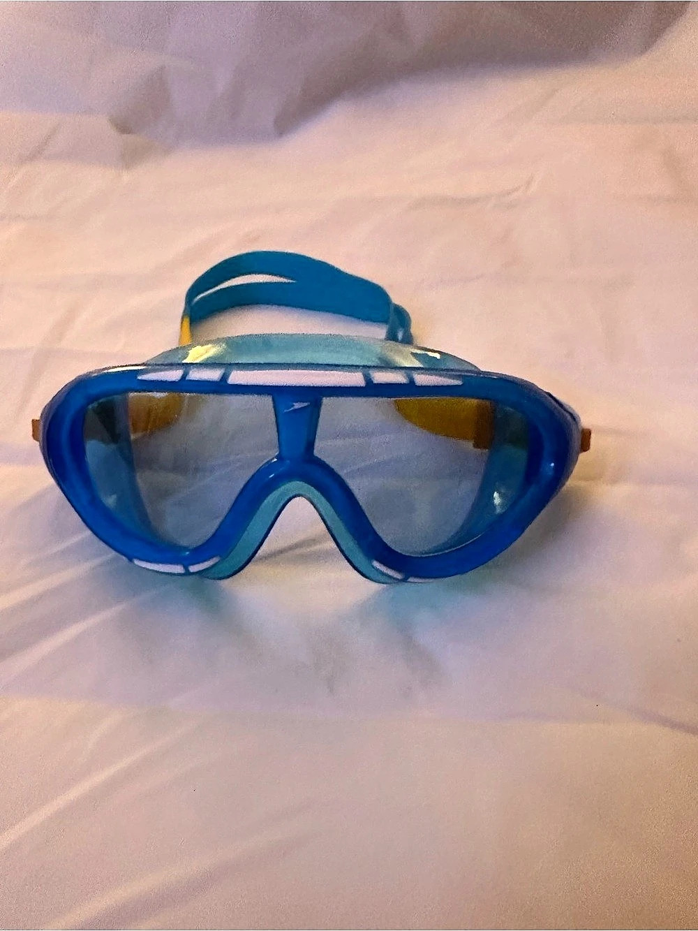 Speedo Rift Junior Swim Mask Blue & Yellow